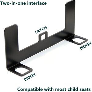 Universal Child Seat Restraint Anchor for ISOFIX Belt Connector Latch